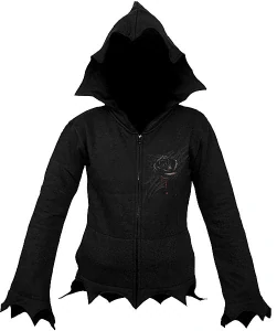 BLACK ROSE DEW mikina