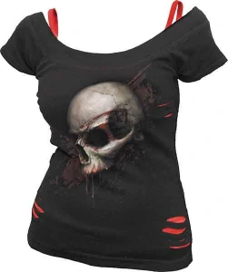 SKULL SHOCK tričko
