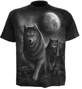 WOLF PACK WRAP tričko