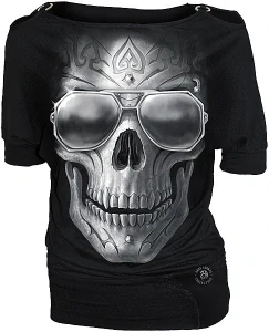 HELLFIRE SKULL tričko