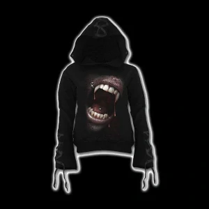 mikina GOTH FANGS
