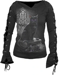 WITCH CAT tričko